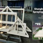 Shanghai Sunroom Spraying Completed L300×W300×H350cm